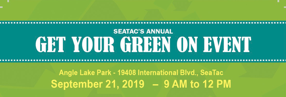 ‘Get Your Green On’ at Angle Lake Park Sat., Sept. 21