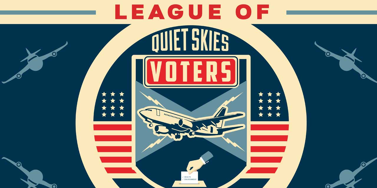 REMINDER: League of Quiet Skies Voters Port Commissioner Forum is Sept. 19