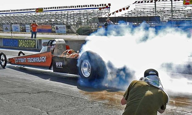 Local Racer Steve Huff questing for 200MPH record in electric dragster