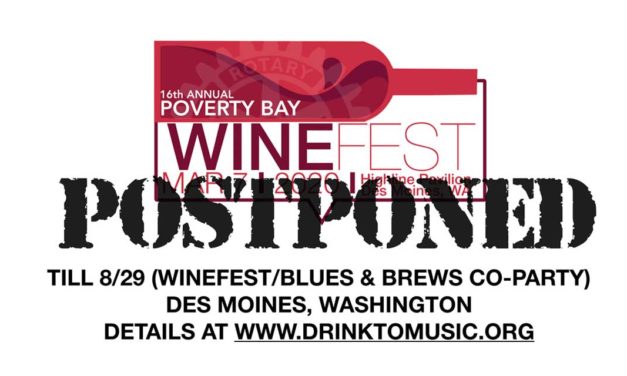 UPDATE: Saturday’s Poverty Bay Wine Festival postponed due to coronavirus concerns