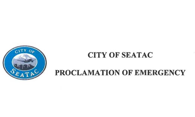 City of SeaTac issues ‘Proclamation of Emergency’ due to COVID-19