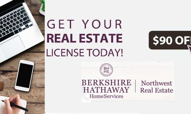 Work from home to get your Real Estate License from Berkshire Hathaway HomeServices Northwest Real Estate
