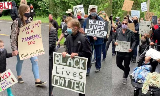 VIDEO: Around 1,000 participate in Normandy Park Black Lives Matter Silent March