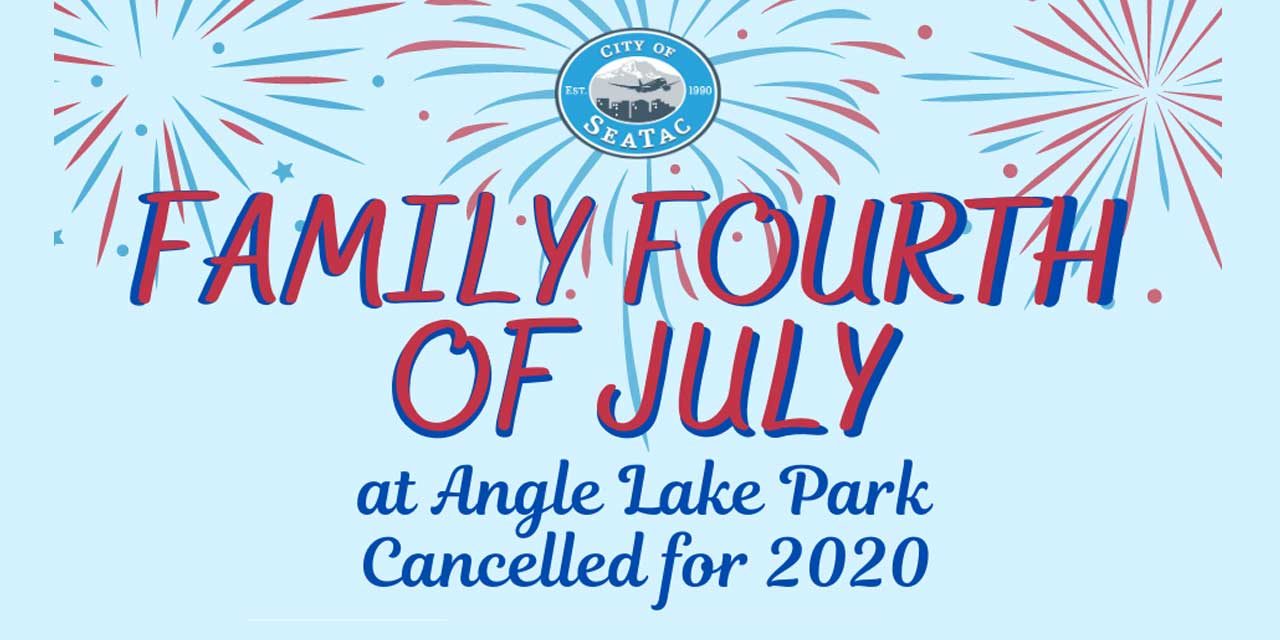 SeaTac’s Family Fourth of July event at Angle Lake cancelled for 2020