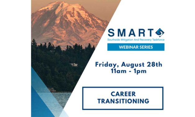 Seattle Southside Chamber SMART Webinar on Career Transitioning is this Friday, Aug. 28