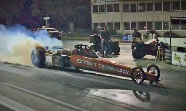 SeaTac’s Steve Huff sets new World Record in electric dragster at Pacific Raceways
