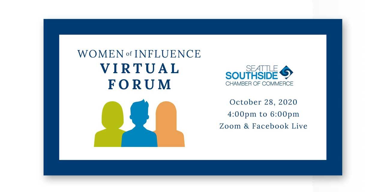 Seattle Southside Chamber’s ‘Women of Influence Forum’ is this Wednesday, Oct. 28