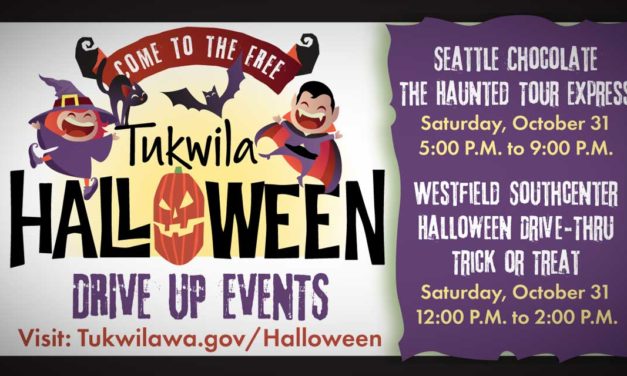 City of Tukwila, Seattle Chocolates & Westfield Southcenter holding Drive-Thru Halloween Events