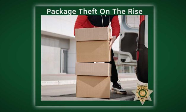 King County Sheriff’s Office offers tips to prevent porch pirates during holiday shipping season