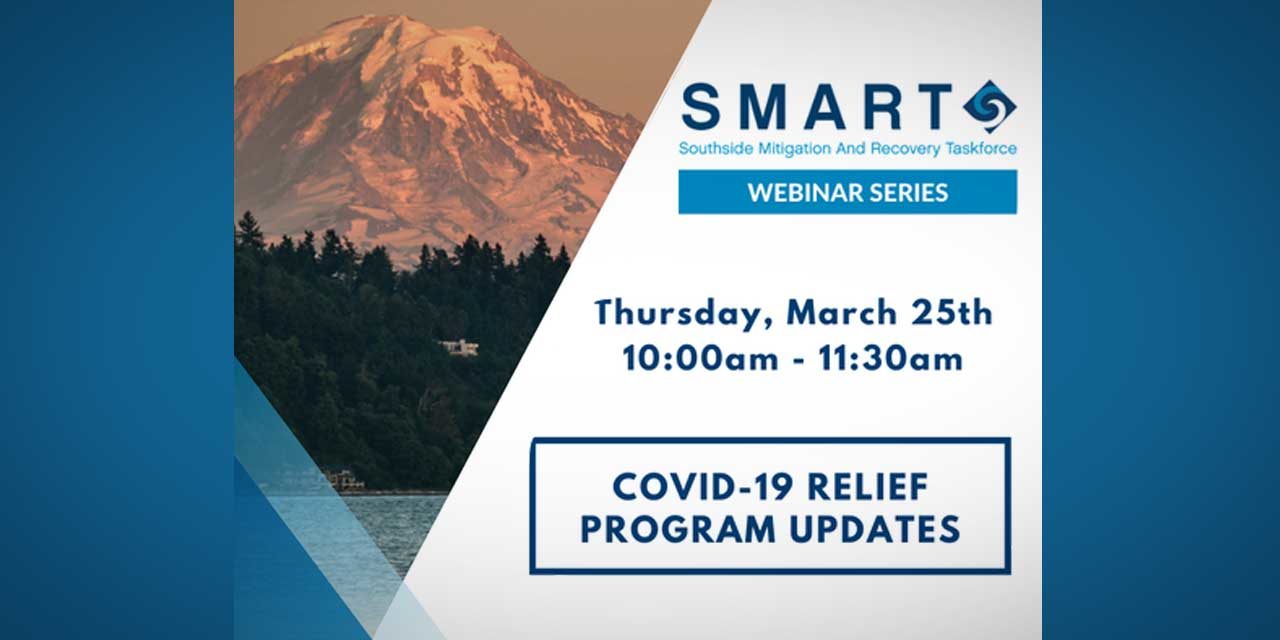 Seattle Southside Chamber’s SMART Webinar: COVID-19 Relief Program Updates is Thursday