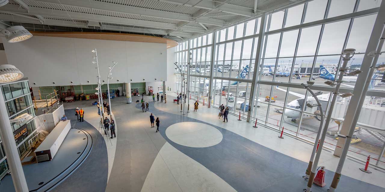 PHOTOS: Check out the new, modernized north satellite at Sea-Tac Airport
