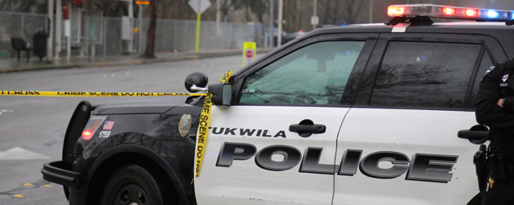 Auto theft suspect arrested after ramming multiple patrol cars in Tukwila