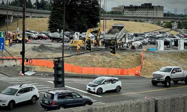 Construction begins on Sea-Tac Airport cell phone waiting lot