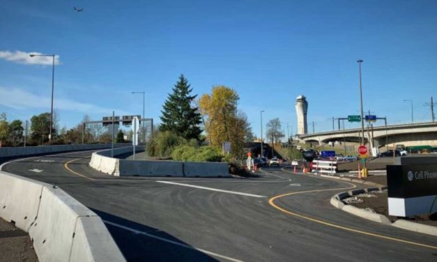 New access route opens at Sea-Tac Airport Cell Phone Lot