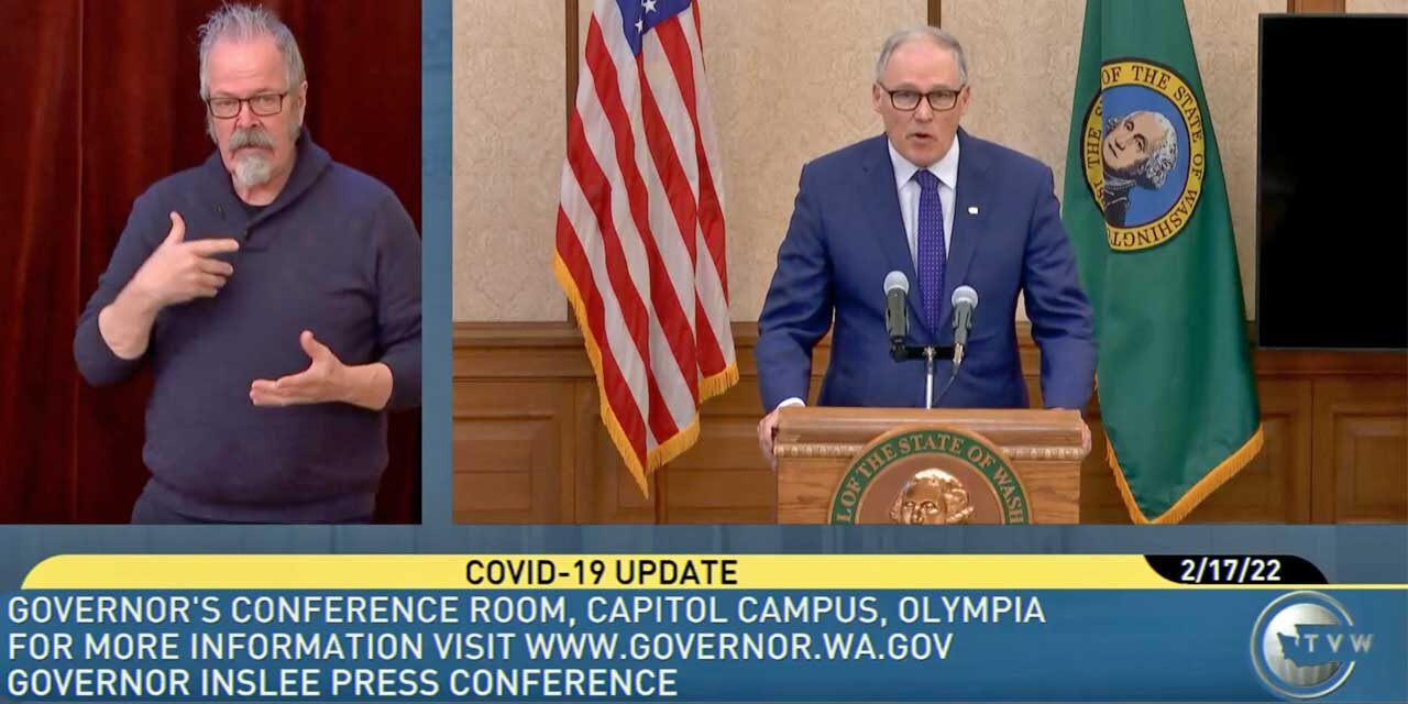 Gov Inslee announces masks will no longer be required in most places beginning March 21