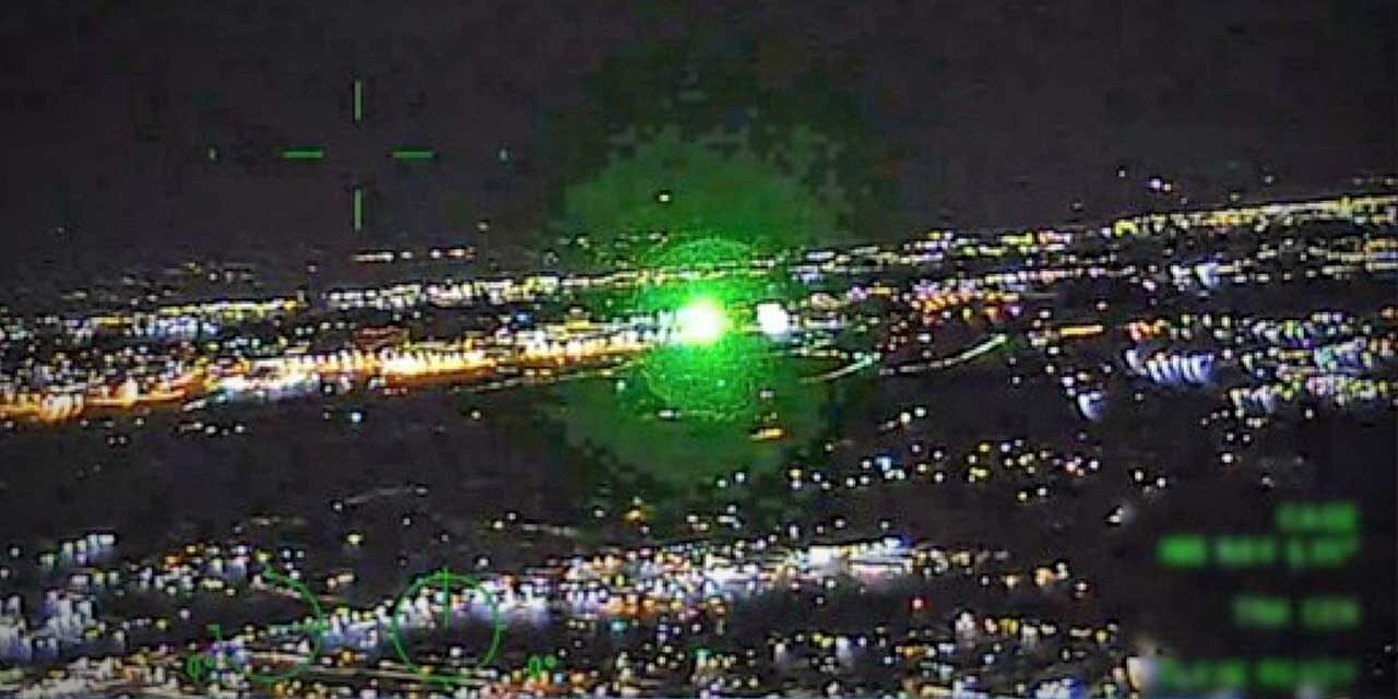 FBI offering $10,000 reward for tips leading to those responsible for recent laser pointing incidents