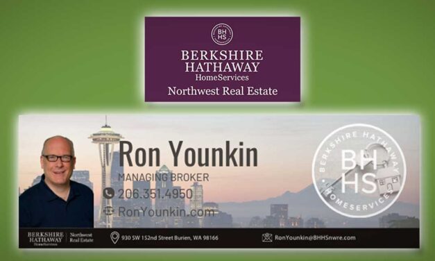 Berkshire Hathaway HomeServices Northwest Real Estate Agent Ron Younkin has 19 years of experience