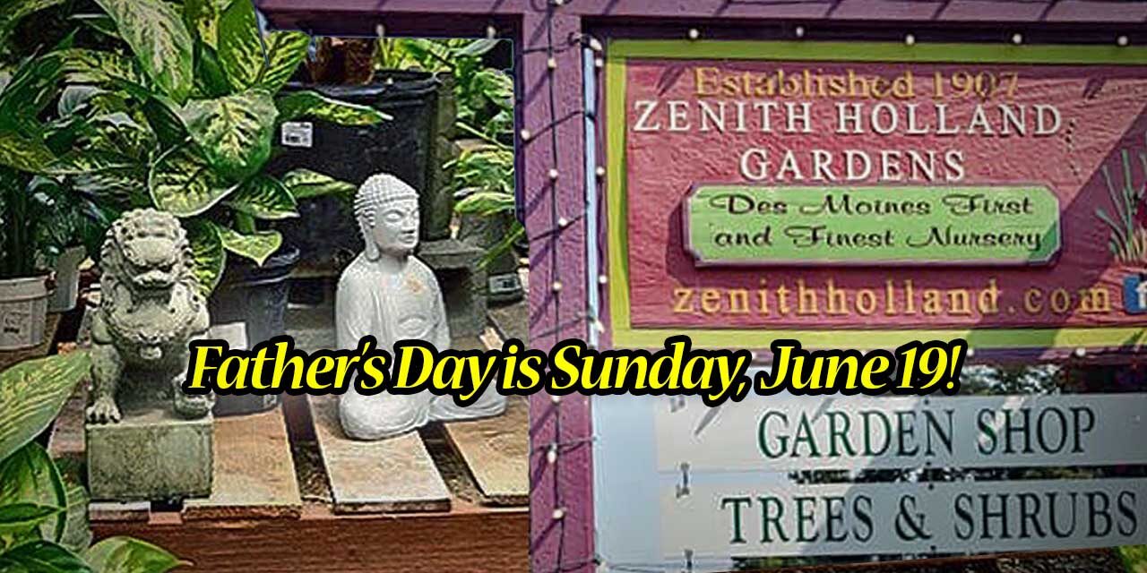 Dads in the garden love gifts from Zenith Holland Gardens and Gift Shop