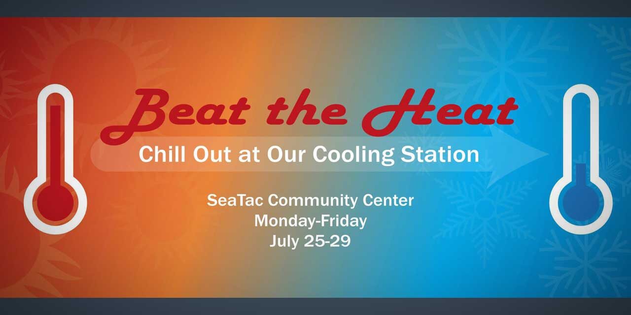 With high temps expected in the 90s, Seatac Community Center will open as cooling center