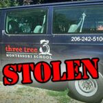 Van stolen from Three Tree Montessori School in Burien over the weekend
