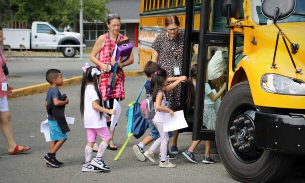 Highline Public Schools unveils three new electric school buses