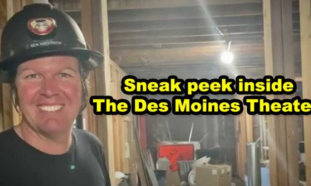 VIDEO: Watch a sneak peek tour of the under-construction Des Moines Theater