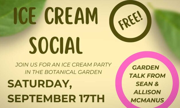 REMINDER: Highline SeaTac Botanical Garden’s annual Ice Cream Social is Saturday