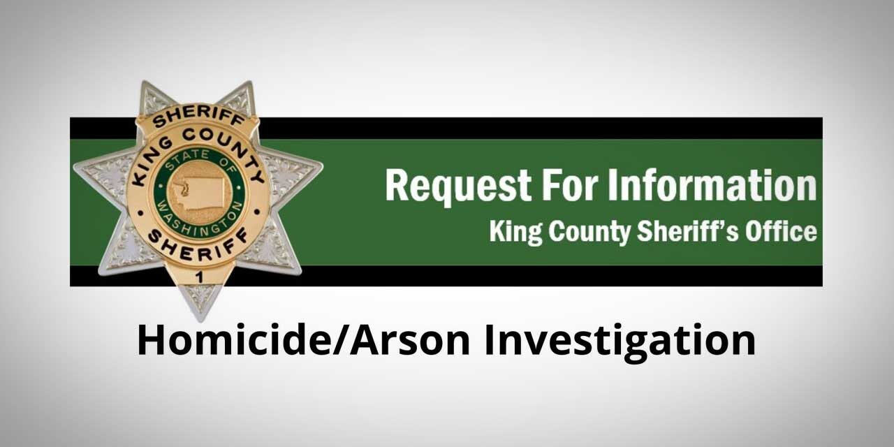 $10,000 reward offered from police for help with homicide/arson investigation