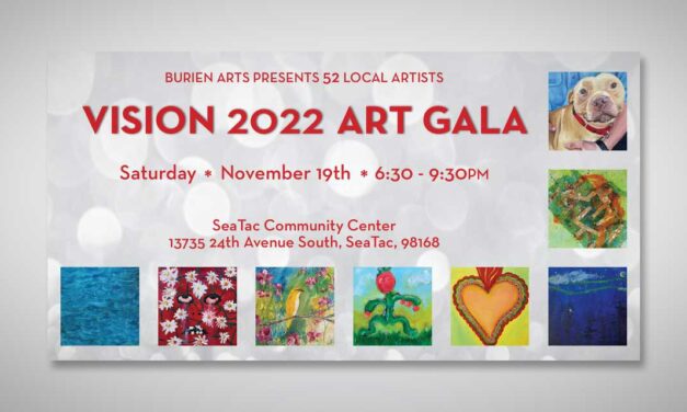 REMINDER: Region’s biggest art gala ‘Vision 2022’ coming to SeaTac this Saturday