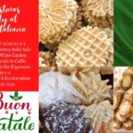 REMINDER: Christmas Party, Bake Sale is this Saturday at Casa Italiana!