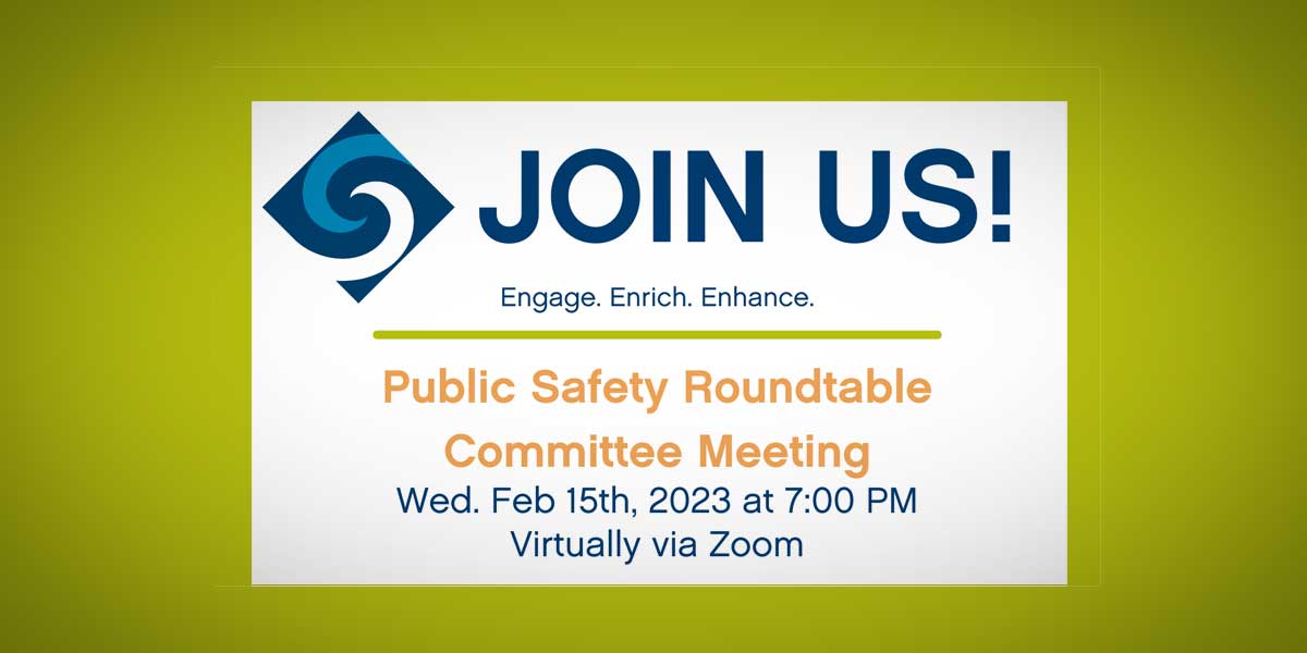 Concerned about crime? Public Safety Roundtable will be Wednesday, Feb. 15