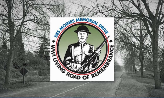 Des Moines Memorial Drive Preservation Association will unveil WWI themed signal box art on Memorial Day