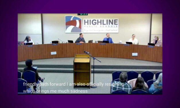VIDEO: Highline School Board Directors Melissa Petrini & Azeb Hagos resign