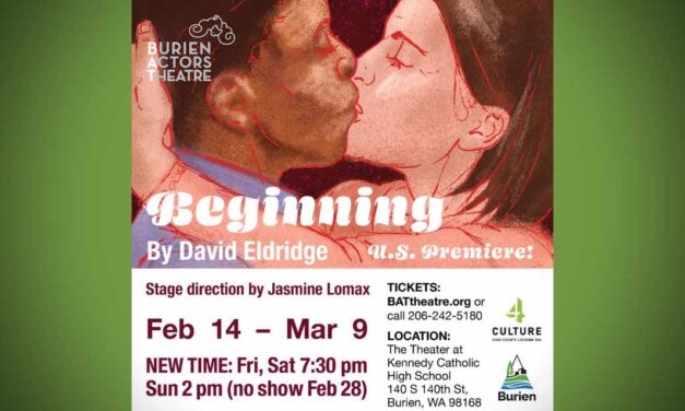 Burien Actors Theatre warms up winter with romantic comedy ‘Beginning,’ opening Friday, Feb. 14