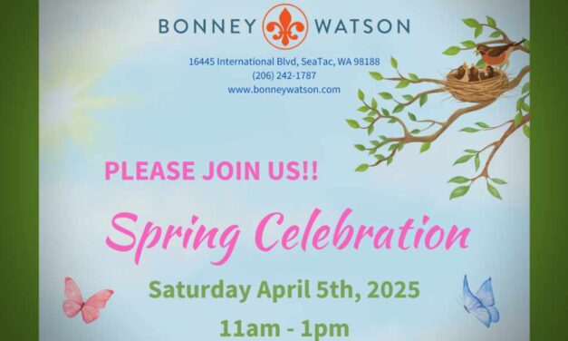 Bonney Watson to host Spring Celebration on Saturday, April 5 with family-friendly activities in SeaTac