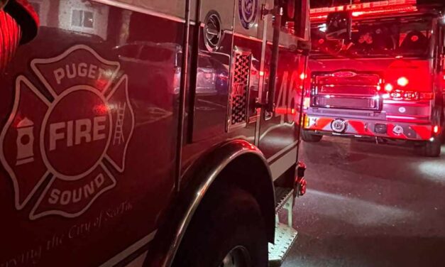 Child rescued, hospitalized after apartment fire in SeaTac Saturday night