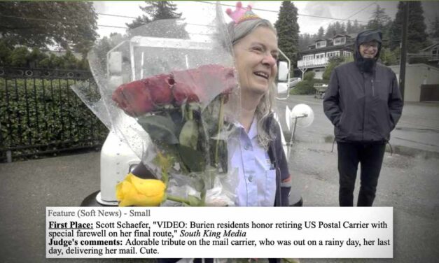 South King Media wins First Place in Society of Professional Journalists Awards for heartfelt video story