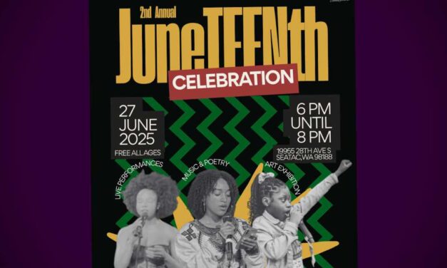 Youth-led Juneteenth celebration coming to SeaTac Roadhouse on Friday, June 27