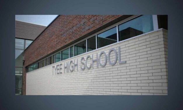 New Tyee High School reuses old gym floor in creative design ahead of September opening