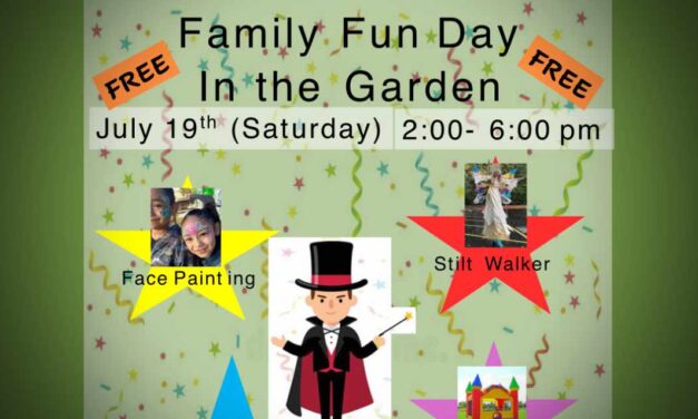 REMINDER: Enjoy magic, face painting, firetrucks & more at free Family Fun Day at Highline SeaTac Botanical Garden this Saturday, July 19