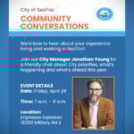 SeaTac City Manager Jonathan Young to host community chat Friday morning