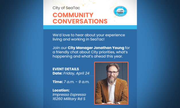 SeaTac City Manager Jonathan Young to host community chat Friday morning