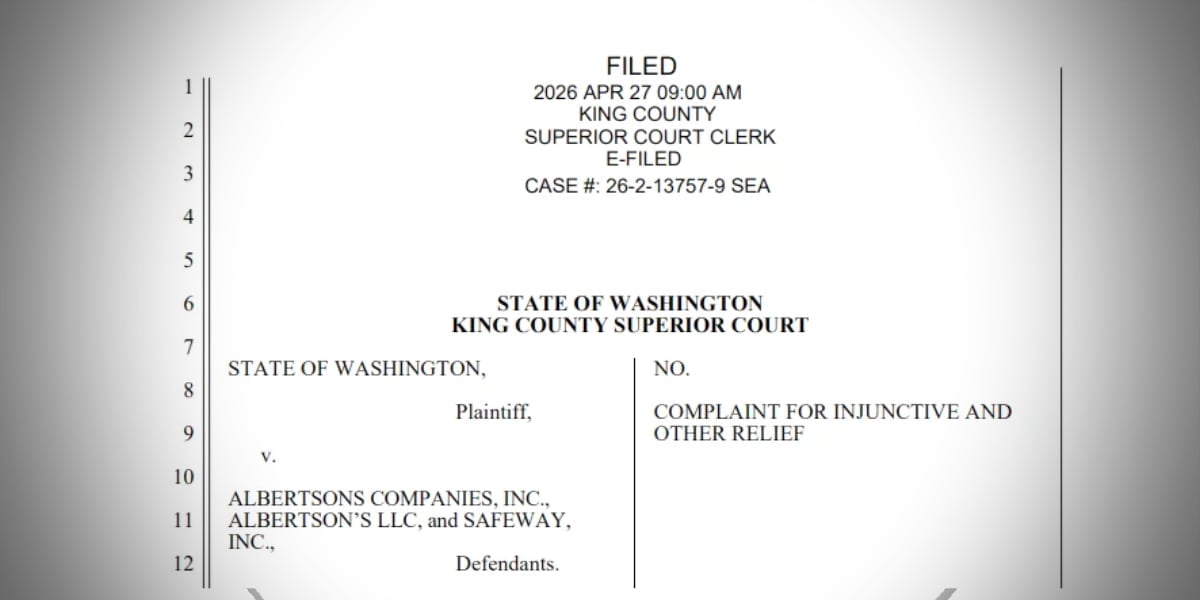 WA Attorney General sues Albertsons over BOGO pricing practices