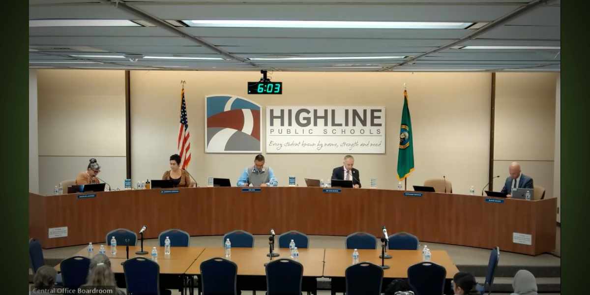 Mobile devices, Cascade at Salmon Creek and transparency concerns dominate Highline School Board meeting