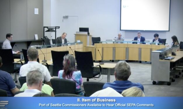 VIDEO: Local leaders, residents urge stronger mitigation at July 9 Port public hearing on Sea-Tac Airport expansion
