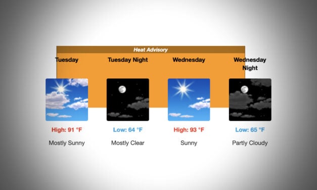 WEATHER: Heat advisory to bring 88 to 95 degree high temps to South King County starting Tuesday
