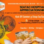 Stoup SeaTac to host Industry Appreciation Night for airport and hospitality workers on Tuesday, July 14